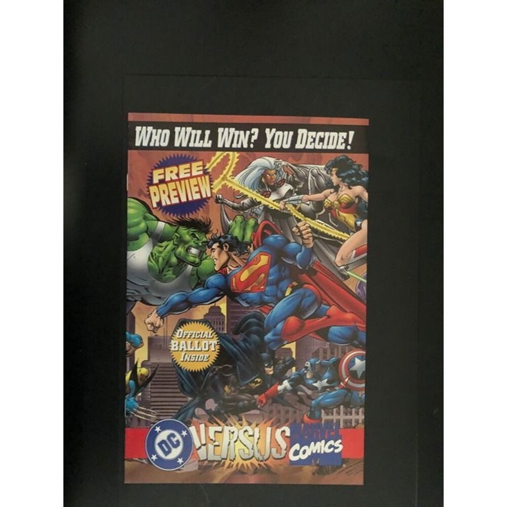 MARVEL VS DC COMICS PREVIEW #1 (Amalgam Comics 1995)